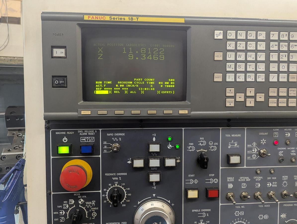 Used Daewoo Puma 200C CNC Turning Center