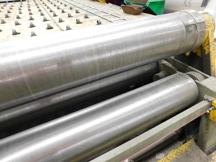 Used Roundo Hassleholms Mekaniska AB 24'x1/4" 3-Roll Plate Bender