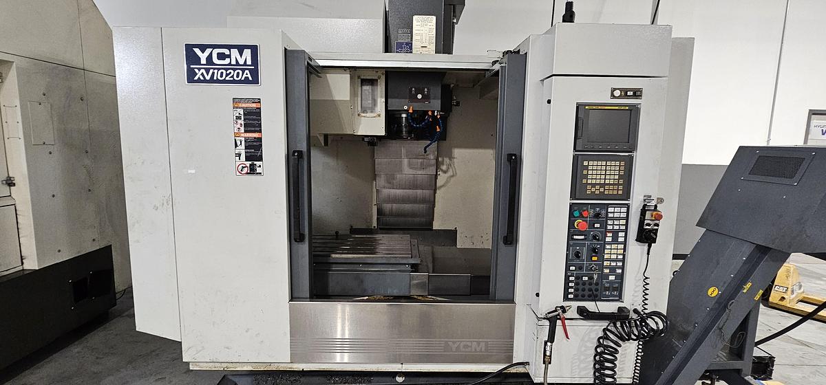 Used YCM XV1020 CNC Vertical Machining Center