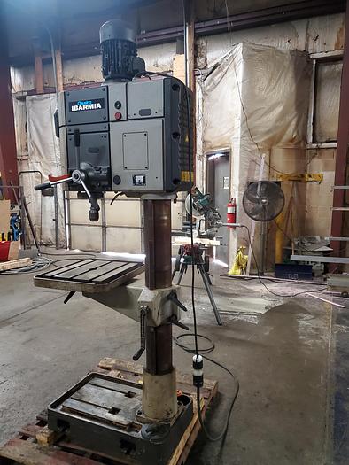 Used Clausing Ibarmia AX40 Geared Drive Heavy Duty Drill Press
