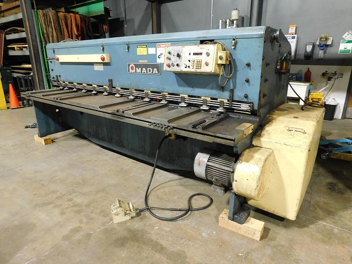 Used 3/16"x10' AMADA M3045 Mechanical Shear
