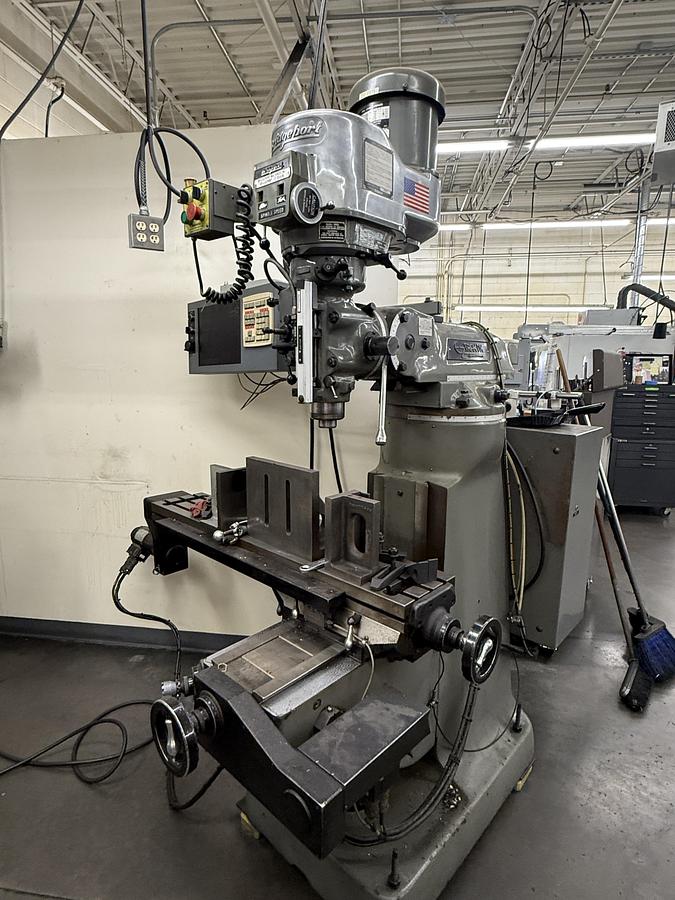 Used Bridgeport EZ Trak Vertical Mill