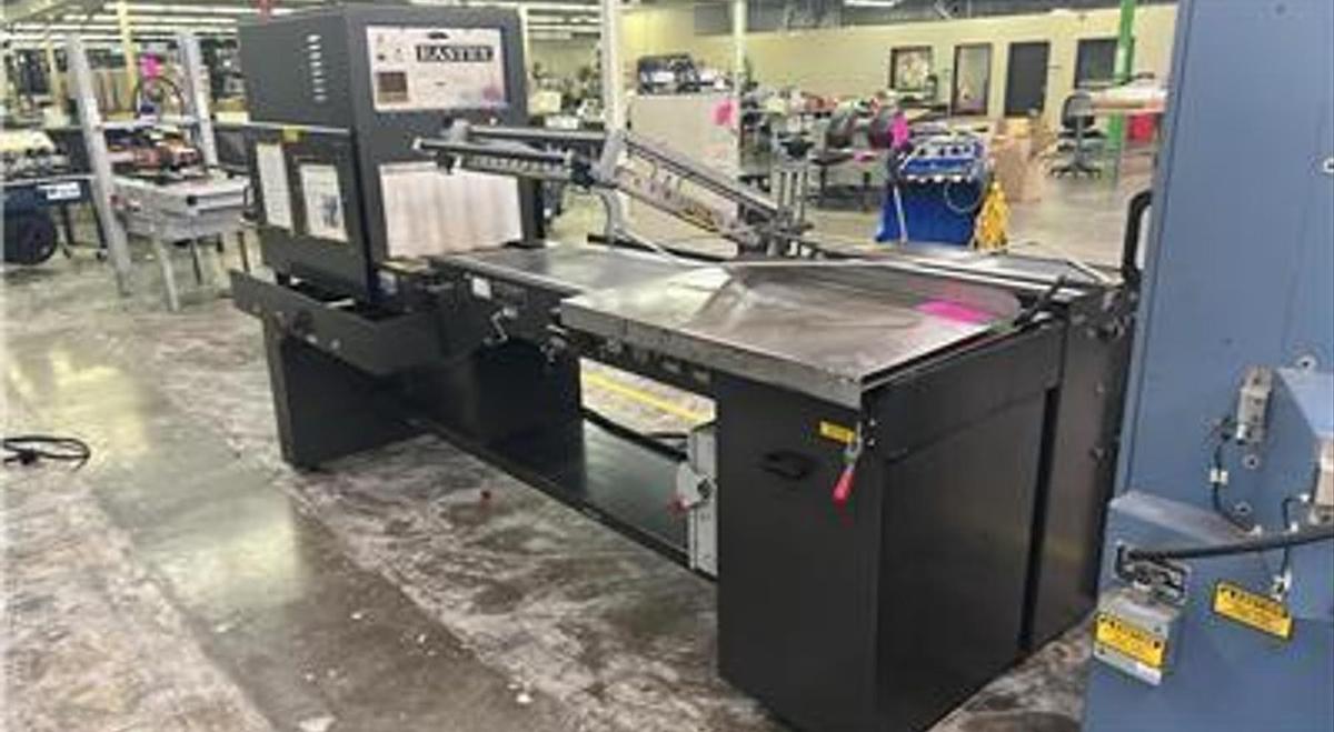 Used 2006 Eastey EM228TK + EM228TTK Combination L-Bar Sealer & Shrink Tunnel