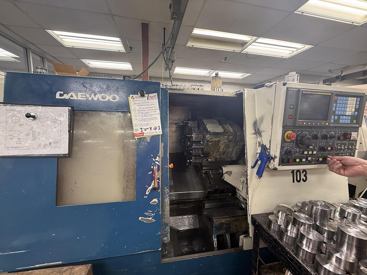 Used Daewoo Puma 6S CNC Lathe