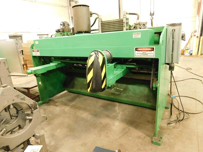 Used Accushear 62508 Hydraulic Shear 8'x1/4"