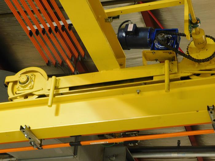 Used 2,000Lbs Bridge Crane System with Electric Chain Hoist