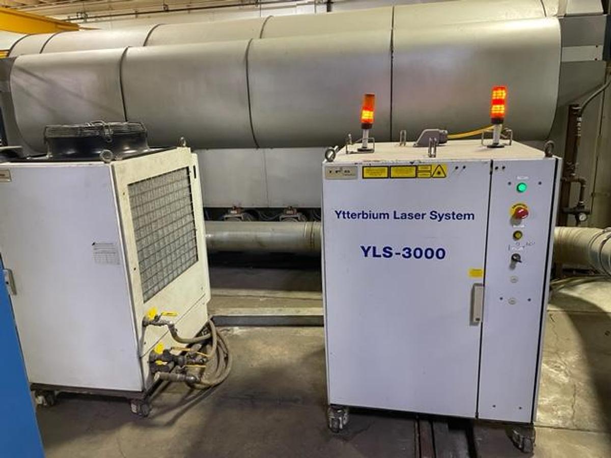 Used Salvagnini 3000 Watt Fiber Laser