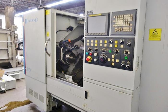 Used HARDINGE RS51MSY 4Axis CNC Turning Center