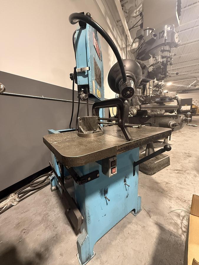 Used Roll-in Vertical Band Saw