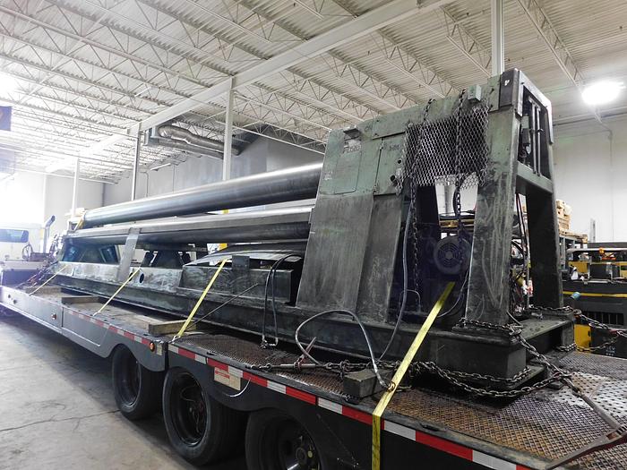 Used Roundo Hassleholms Mekaniska AB 24'x1/4" 3-Roll Plate Bender