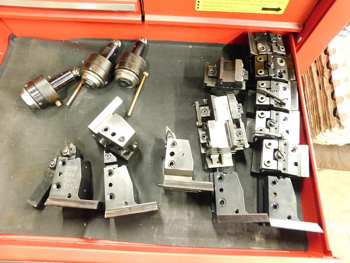 Used INDEX ABC CNC Turning Center w/ LNS Quick Six S2 Bar Feeder & MEGA TOOLING