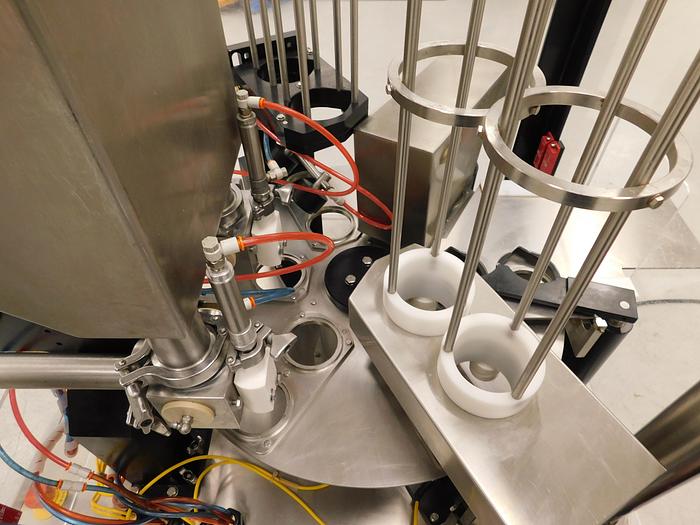 Used WILPACK W201 2-Lane Cup Packaging Machine