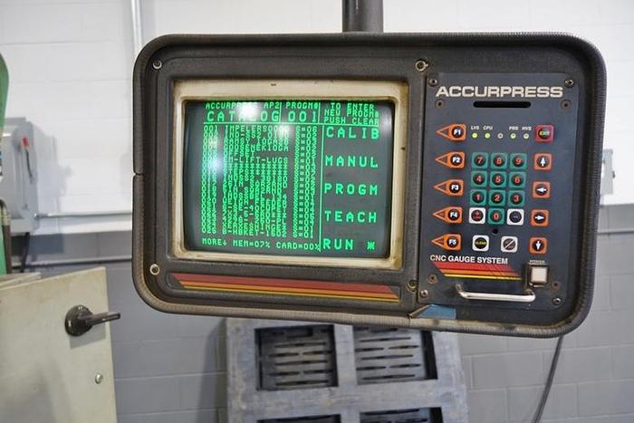 Used 12' X 175-TON Accurpress Hydraulic CNC Press Brake