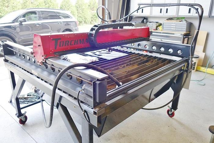 Used Lincoln Torchmate 4 x 4 Plasma Cutting system