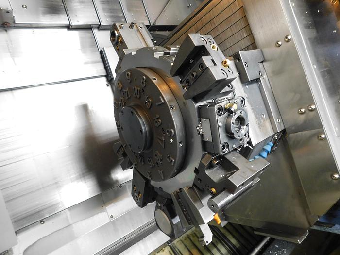 Used 2010 Doosan Puma TT1800SY CNC Turning Center Fanuc Control