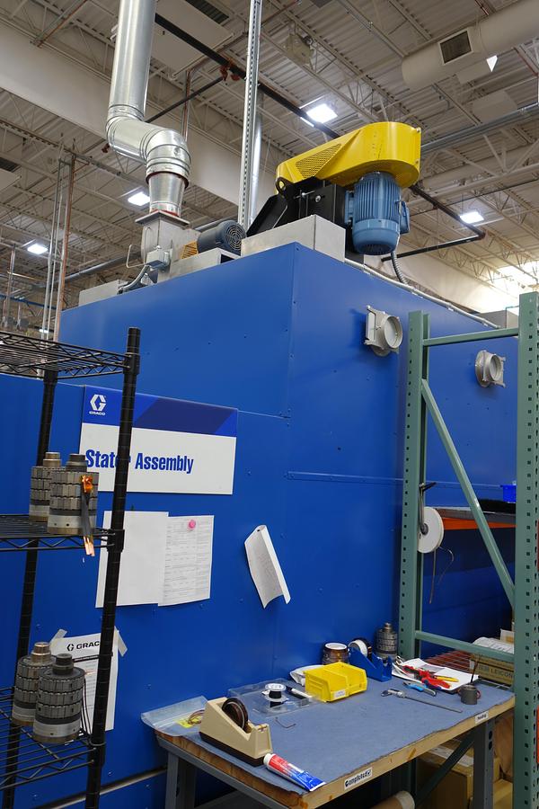 Used JPW Industrial Oven Model C2-83-139TULEP480V45-60KW, 2023