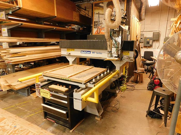 Used Multicam 4'x4' MT Series CNC Router