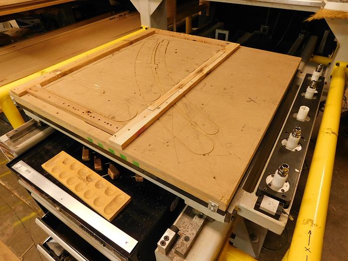 Used Multicam 4'x4' MT Series CNC Router