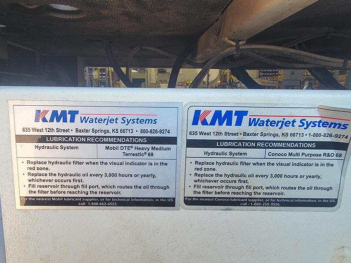 Used KMT SLV Waterjet Systems Pump