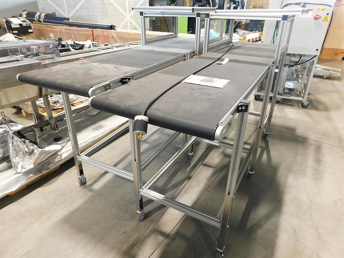 Used (8) NEW Custom Made Automated Conveyor Lines