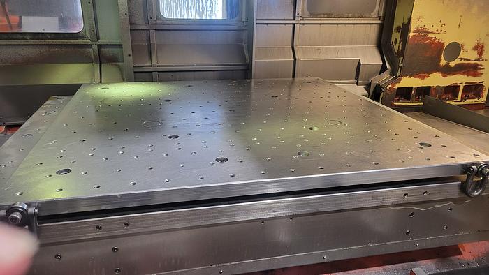 Used Toyoda Wele CNC Vertical Bridge Mill Fanuc