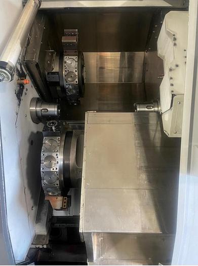 Used Ganesh Cyclone 52TTMY Twin Turrett CNC Turning Center