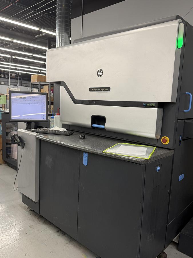 Used HP Indigo 7600 Digital Press