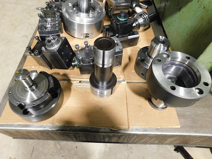 Used HARDINGE RS51MSY 4Axis CNC Turning Center