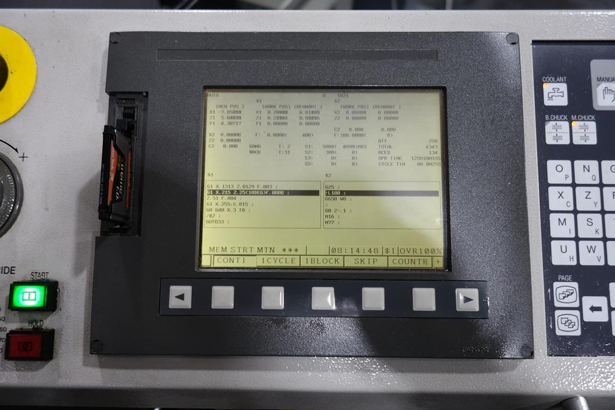 Used Citizen A20 VIIPL, 2010 Swiss Screw Machine