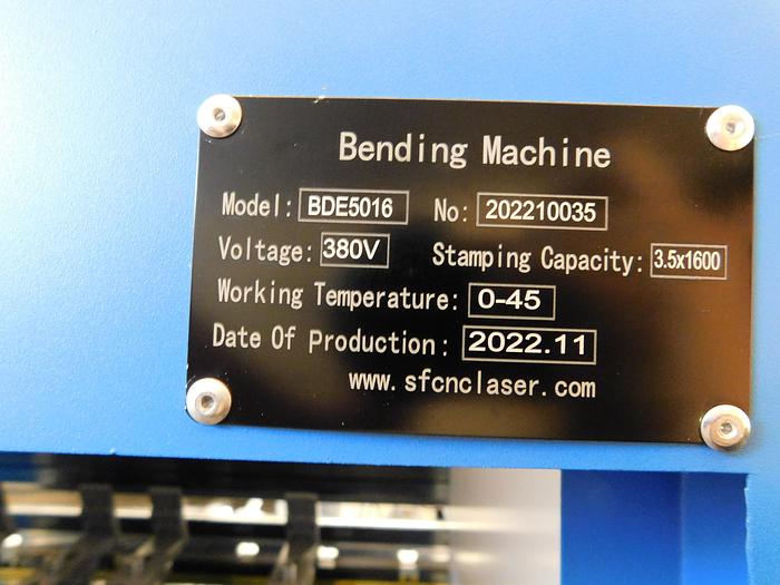 BDE13032–CNC PRESS BRAKE