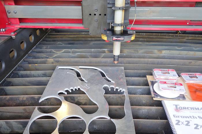 Used Lincoln Torchmate 4 x 4 Plasma Cutting system