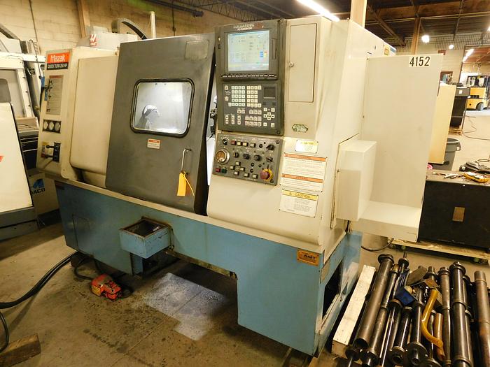 Used Mazak Quick Turn 250HP / QT250HP CNC Turning Center with LNS Barfeeder