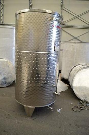 Letina 528 Gallon Jacketed Ferm/Storage Tanks