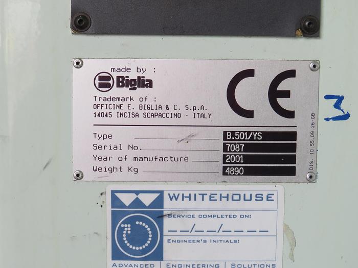 Ottime Tornio Cnc BIGLIA B 501 YS