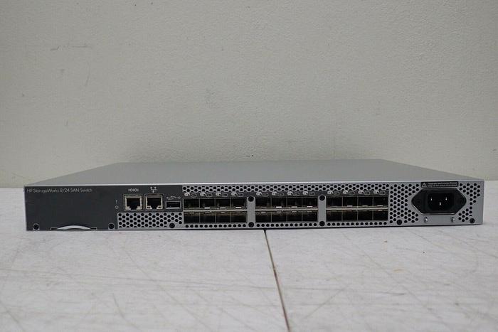 Used HP StorageWorks 8/24 24-Port AM868B HSTNM-N018 San Switch