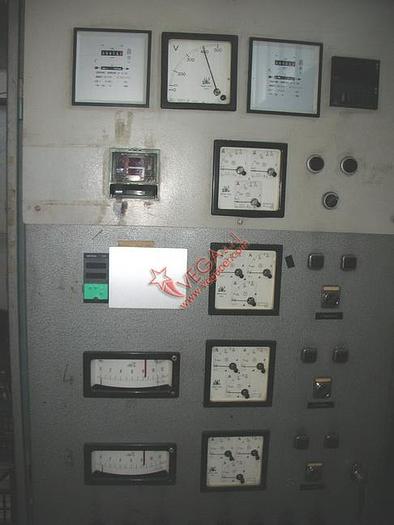 Used Hydraulic press RAM brand CM mod T 50 T.A. for plaster openable molds