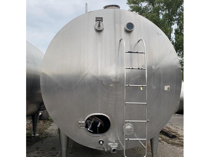 Usato Serbatoio orizzontale 19200 lt coibentato, inox