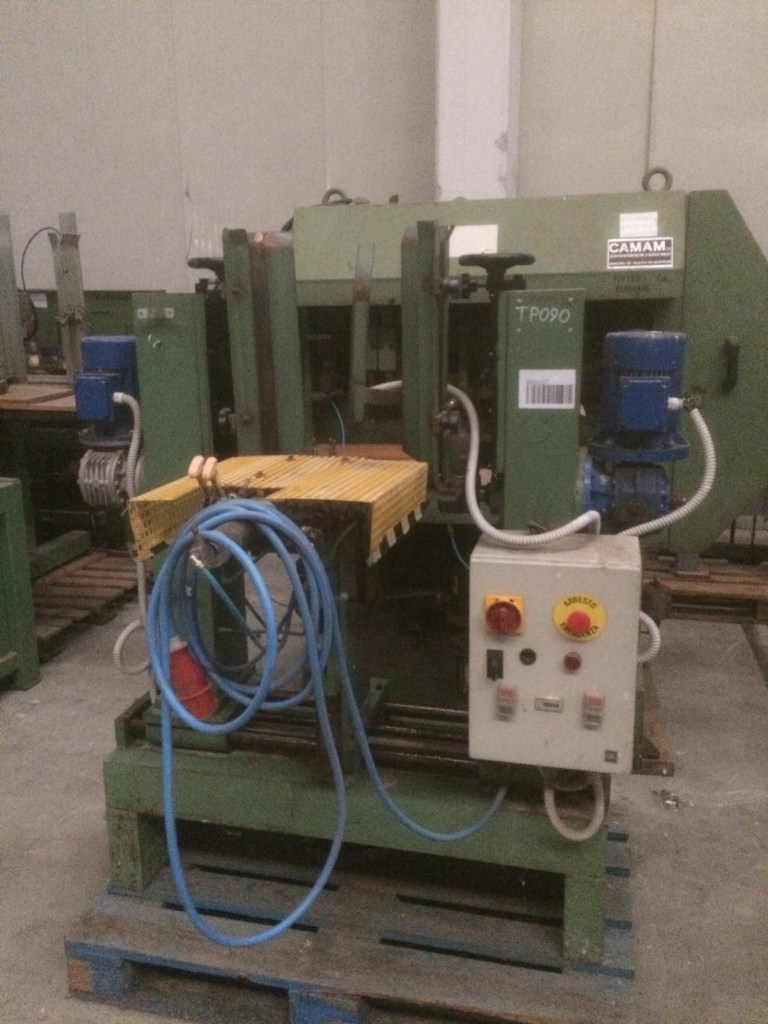 Usato ZIGRINATRICI SINGOLE E DOPPIE PER ELMENTI DRITTI O TONDI