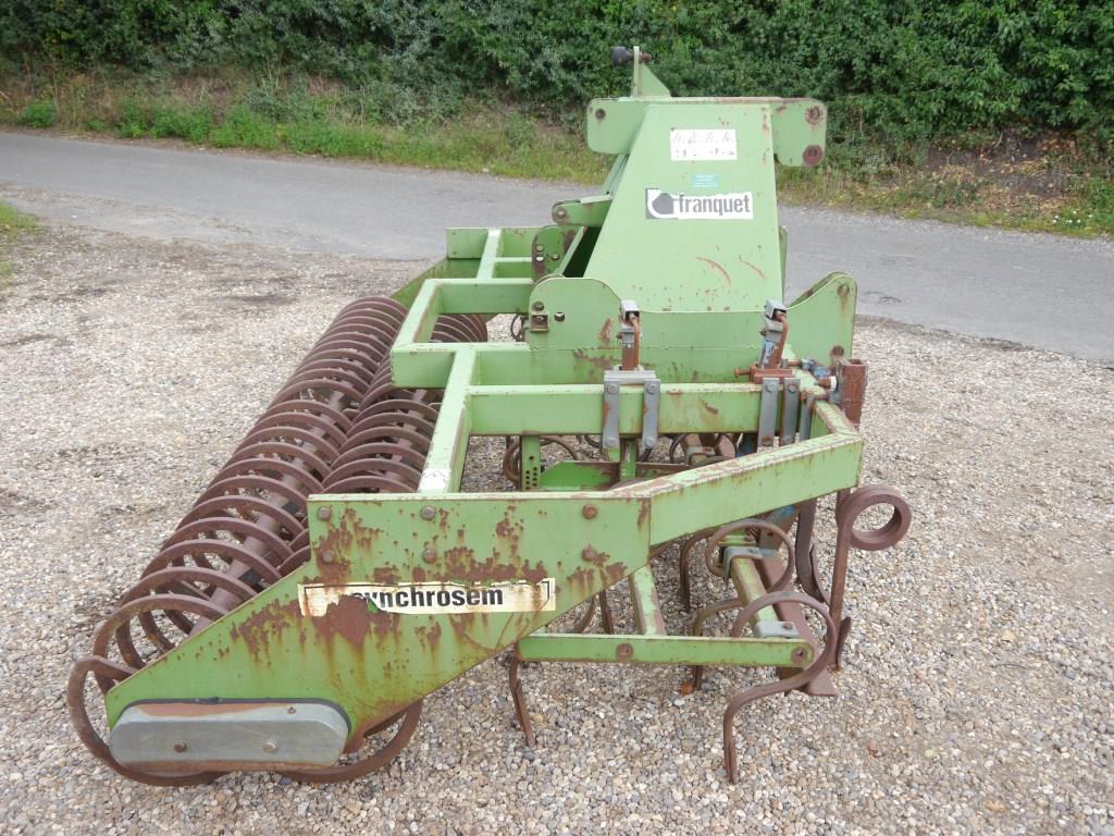 Used Franquet Synchrosem 3m Cultivator