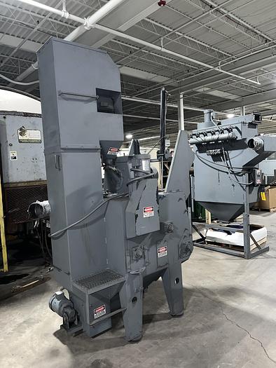 Used GIBSON/GOFF 3BB TUMBLE SHOT BLAST MACHINE