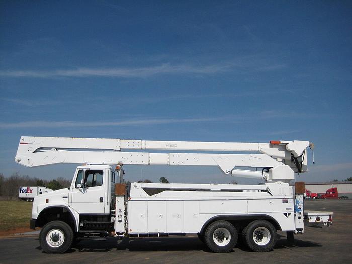 Used 2004 Freightliner FL80 w/ Altec A77-TE93 98' Articulated Telescoping Bucket