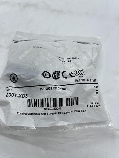 AB ALLEN BRADLEY 800T-XD5