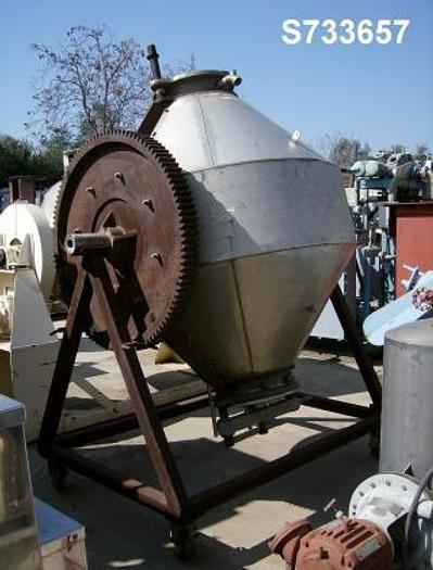 Used Mixer, Conical, 40 CF, S/st, Less Drive #S733657