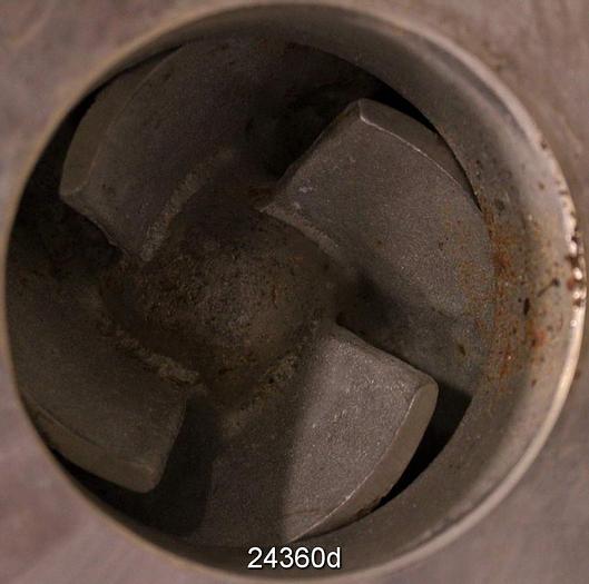 Used Goulds 3196 Goulds 3196M, 3X4X10, 10" Impeller, 4 Vane Impeller, Stainless Steel Casing, Stainless Steel Impeller, Stainess Steel Stuffing Box, Packing, M Series Power End, #24360