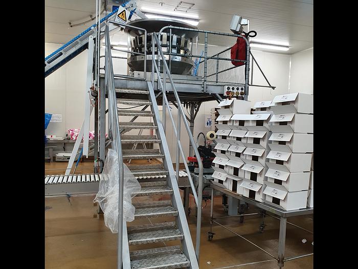 Used YAMATO 20 head weigher  Dataweigh ADW-420 MWH SOLD