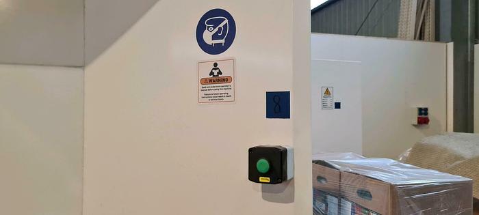 2022 Powder coating booth 1 Filter