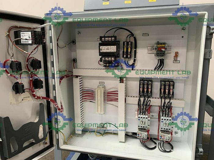 Used Budzar 1WT-S50WSB-DSP Heat Exchanger Skid 460V 3PH w/ Two Marathon Jet Pumps 2HP