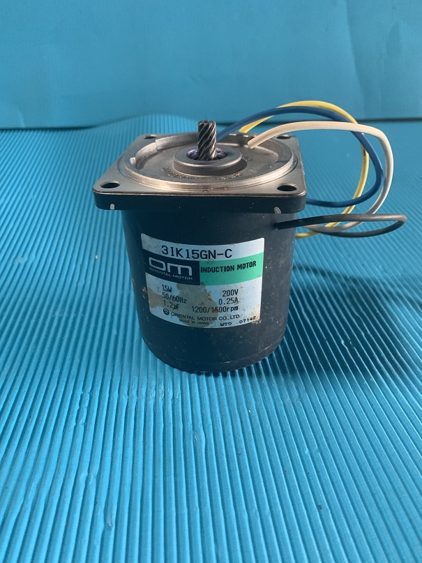 Used oriental motor induction motor 3IK15GN-C