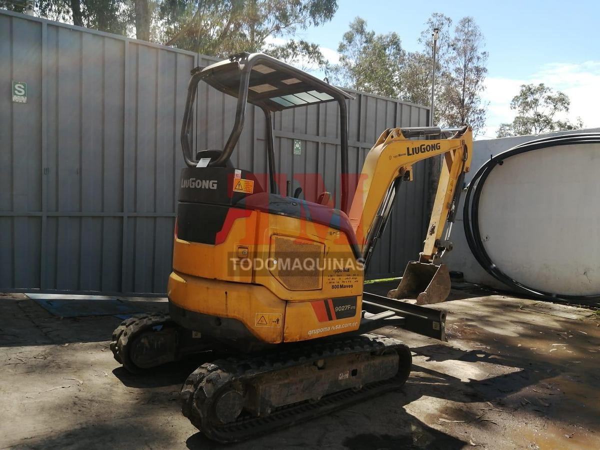 Usado MINIEXCAVADORA LIUGONG 9027F 2022 – SOLO 364 HORAS – SEMINUEVA