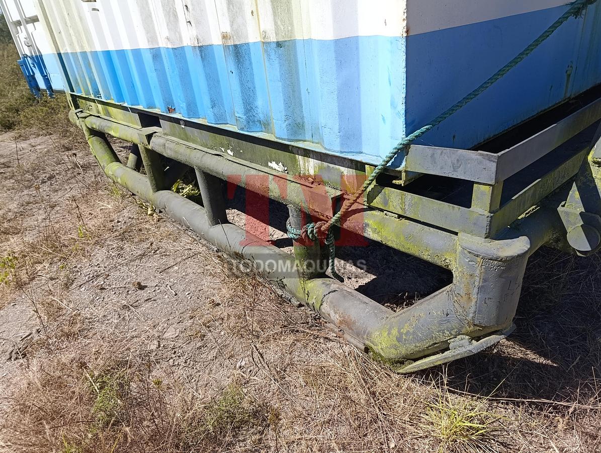 Usado CM-001 | CONTENEDOR INDUSTRIAL 16 PIES SOBRE SKID